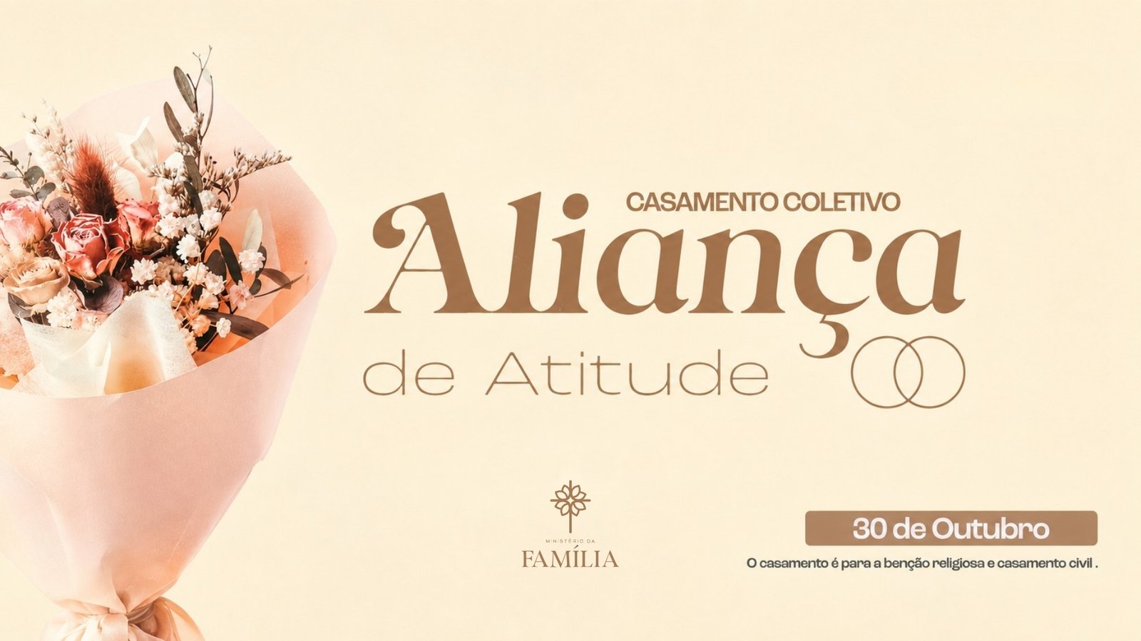 ALIANÇA DE ATITUDE - Casamento de Atitude
